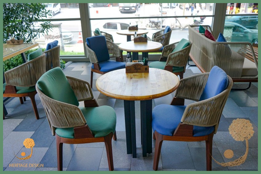 Cafe Restaurant Örgü Sandalye